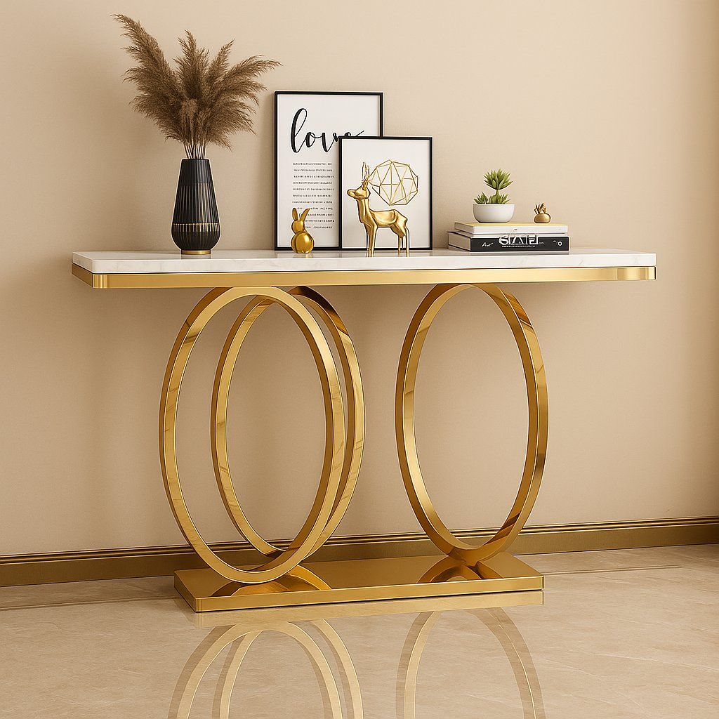 EFURN- Tripple Ring Console Table