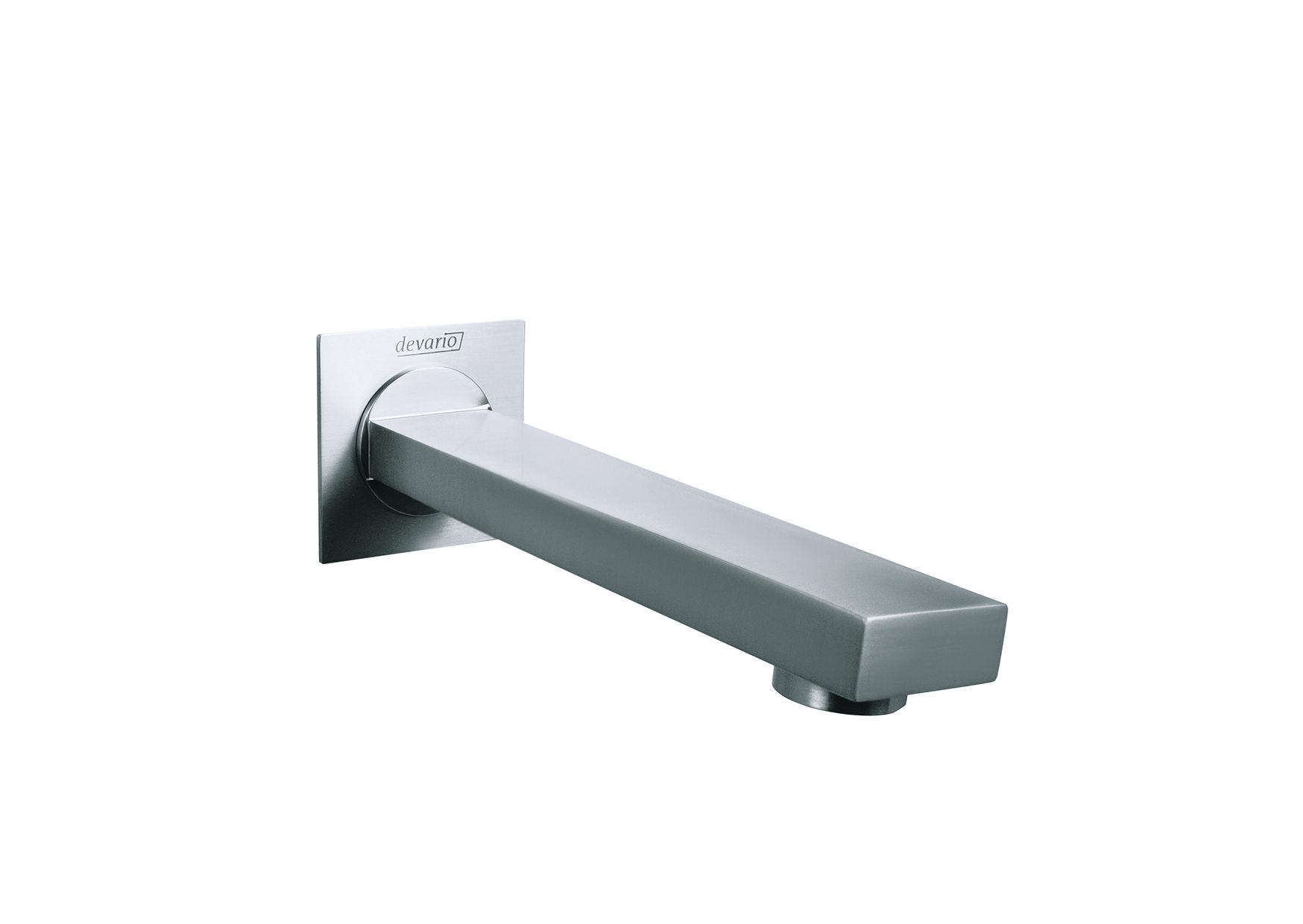 Devario Wall Spout Square 35*15*180MM - Chrome