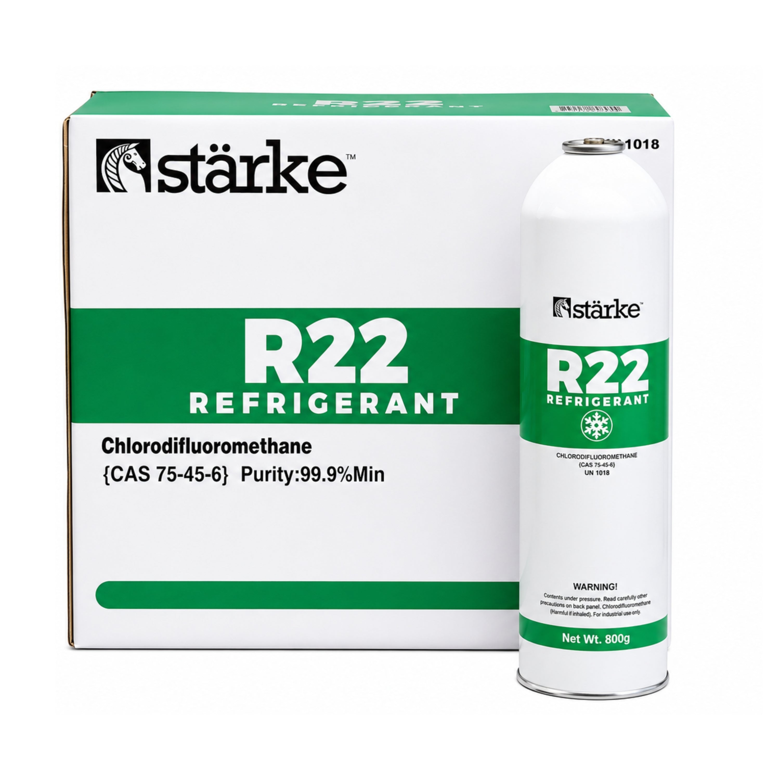 Starke R22 Refrigerant Gas 800g Can SSRER22/G1