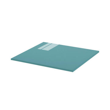Wall hung cabinet work top SENSEA Remix laguna green 45x58x1,8cm