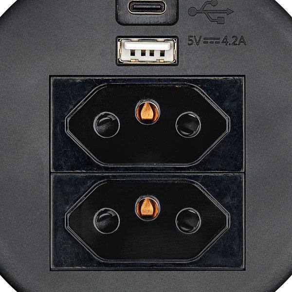 80Mm Charging Desktop Grommet With New Slimline Sa Power