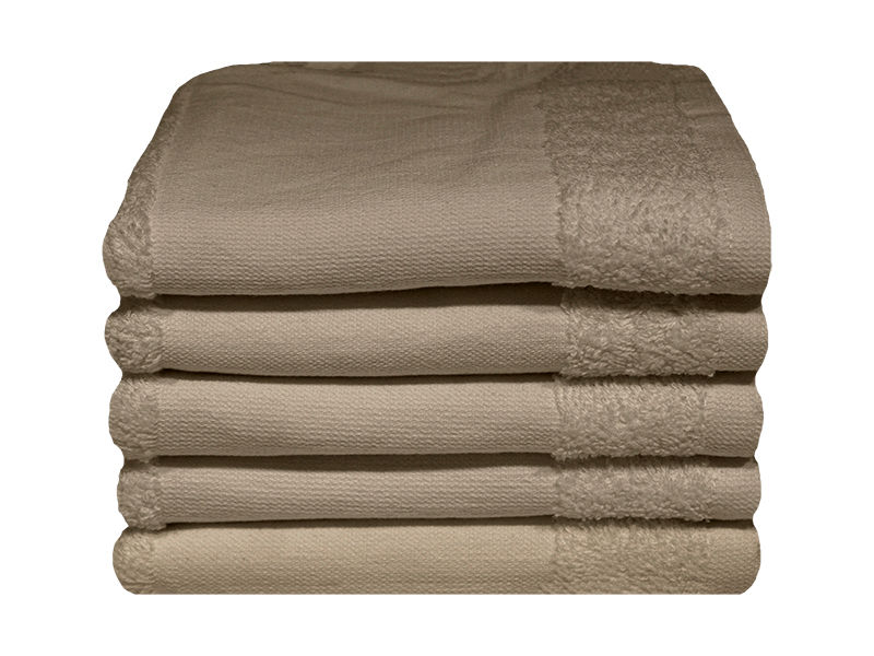 Golf Terry Towel 380GSM with Eyelet - 030x050cms - Birch (05 Piece Pack)