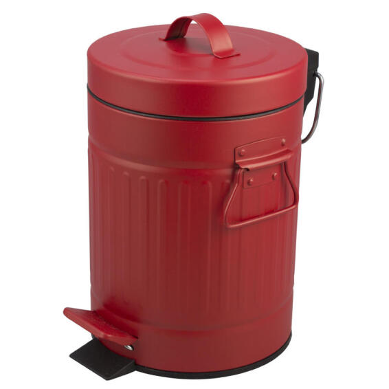 Sensea Bathroom Dustbin Red 5L