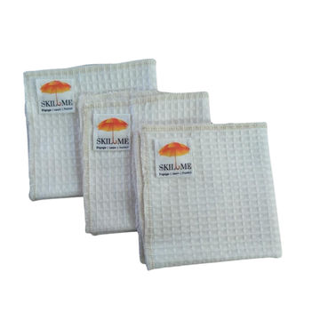 100% COTTON WAFFLE WEAVE CLOTHS