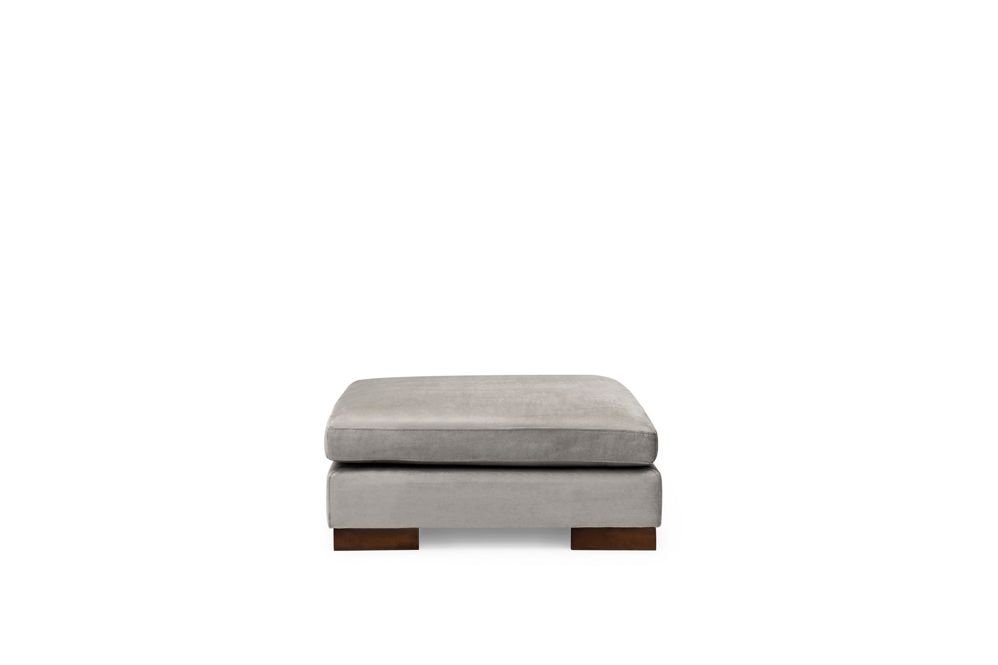 Tulip Corner Right With Pouf - Dark Grey
