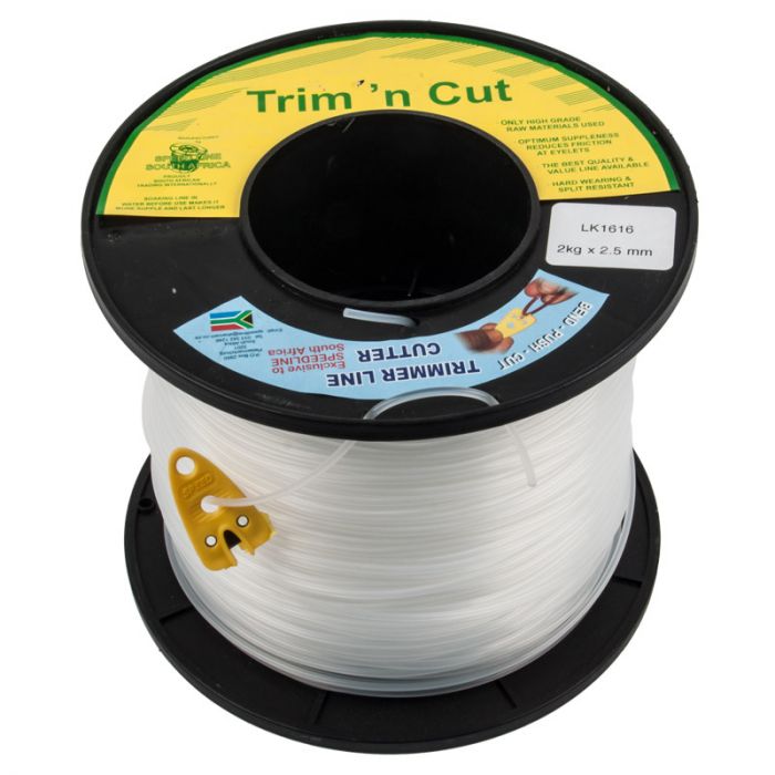 Nylon Trimmer Line 2,7mm X 2kg Reel Square Heavy Duty Brush Cutter