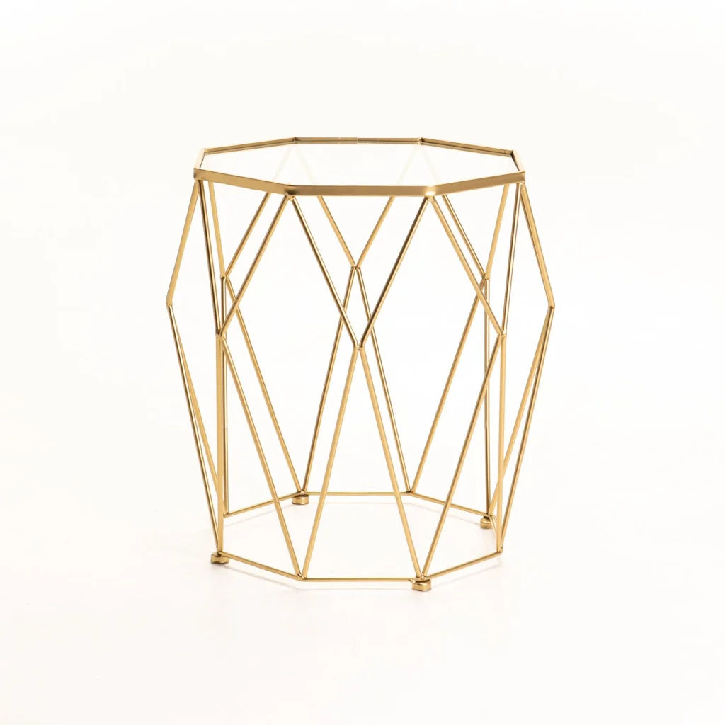 Vividitto - Colt Round Metal Side Table