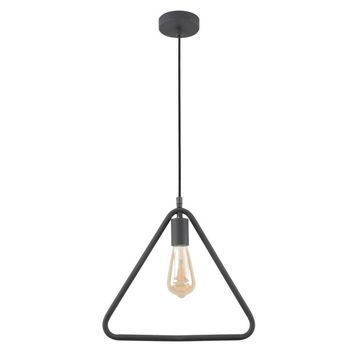 Black Triangle Metal Pendant Light - EMS