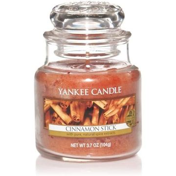 Yankee Candle Cinammon Stick Small Jar Retail Box No