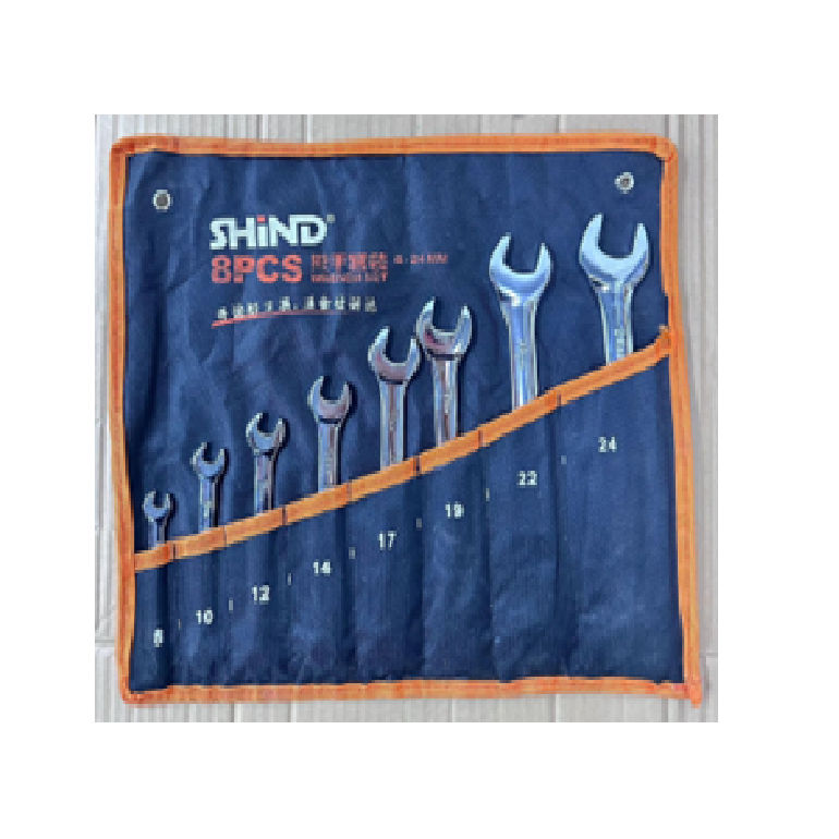 8 Pieces Combination Spanner Set