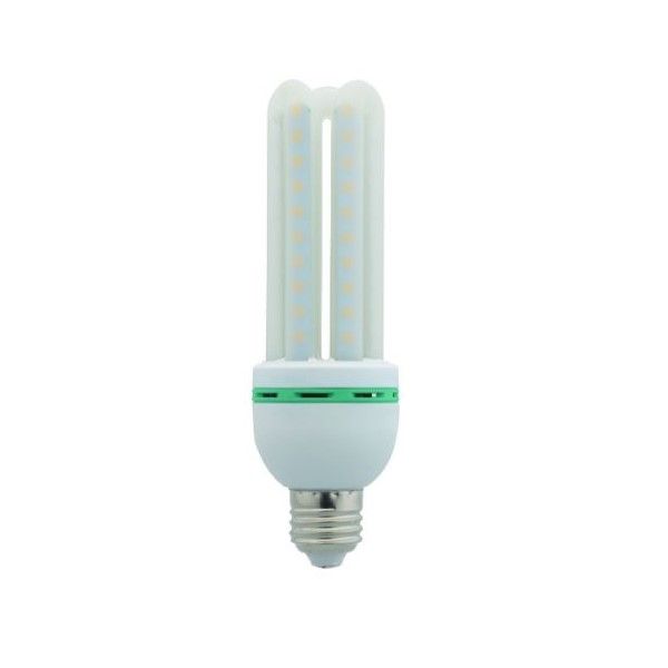 230V 12W Cool White E27 3U LED Lamp 4200K