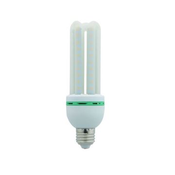 230V 12W Cool White E27 3U LED Lamp 4200K