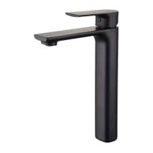 BASIN MIXER HIGH RISE - SINGLE LEVER MATT BLACK TURBO (RELISH)