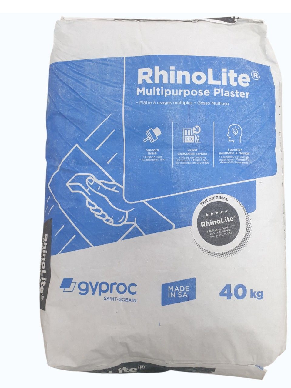 40kg Gyproc Rhinolite Plaster