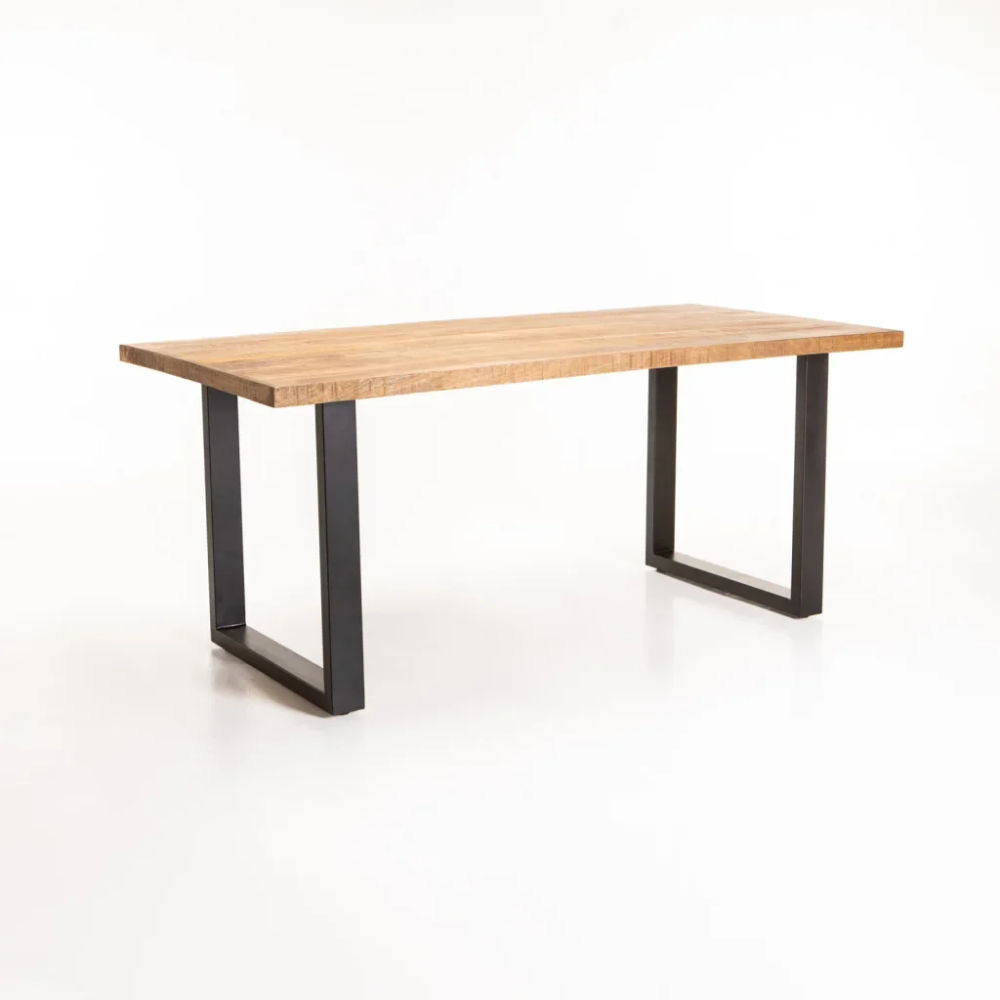 DIYA Solid Wood Dining Table – 18090 cm 6-8 Seater Wooden Dining Table