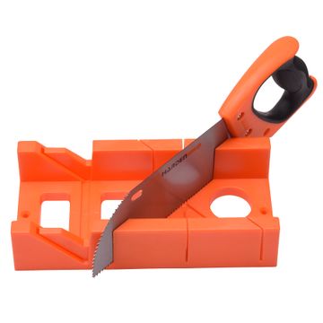 HARDEN Mitre Box With Back Saw Set 300x140x70mm