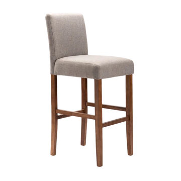 Vividitto - Baileys Fabric Barstool - Dark Grey