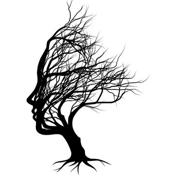 Tree Lady Branches 850 Black