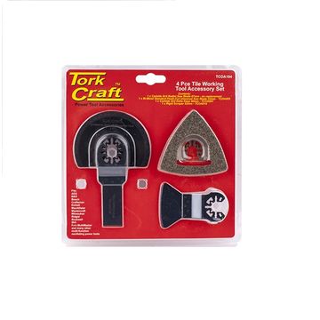 Tork Craft - Quick Change Oscilating Kit 4Piece
