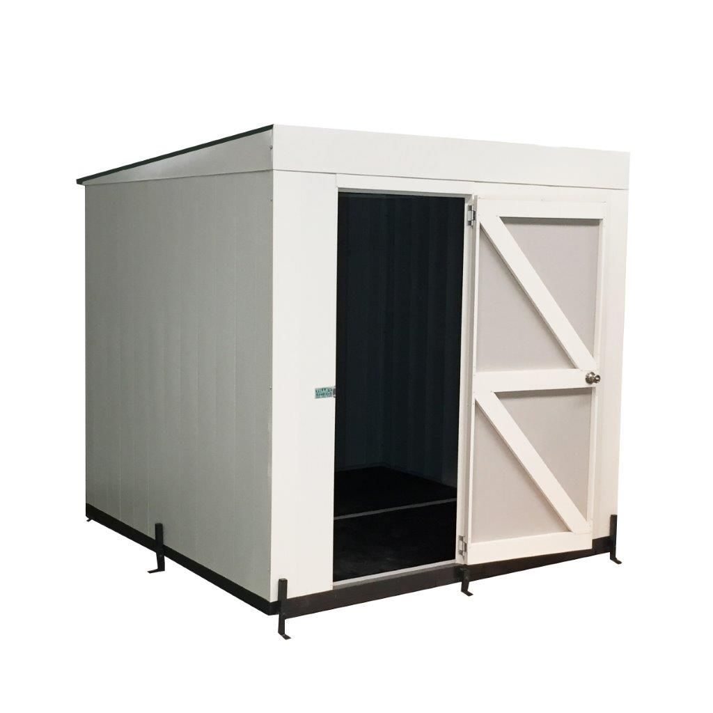 TILLEY 2,4M X 2,4M FLAT ROOF GARDEN SHED
