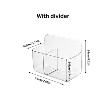 Bathroom caddy organiser - with divider