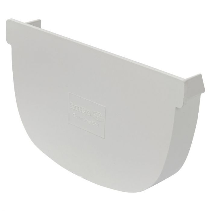 Agrinet Pvc D-Shape Gutter Stopend - Pack of 5