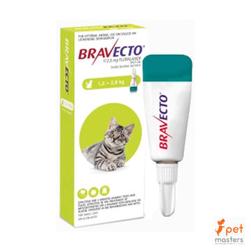 Bravecto Tick & Flea Spot On / Small/1.2 - 2.8kg