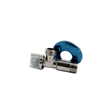 Angle Valve with Flange - Brass - Cp - 15 x 15mm - 4 Pack