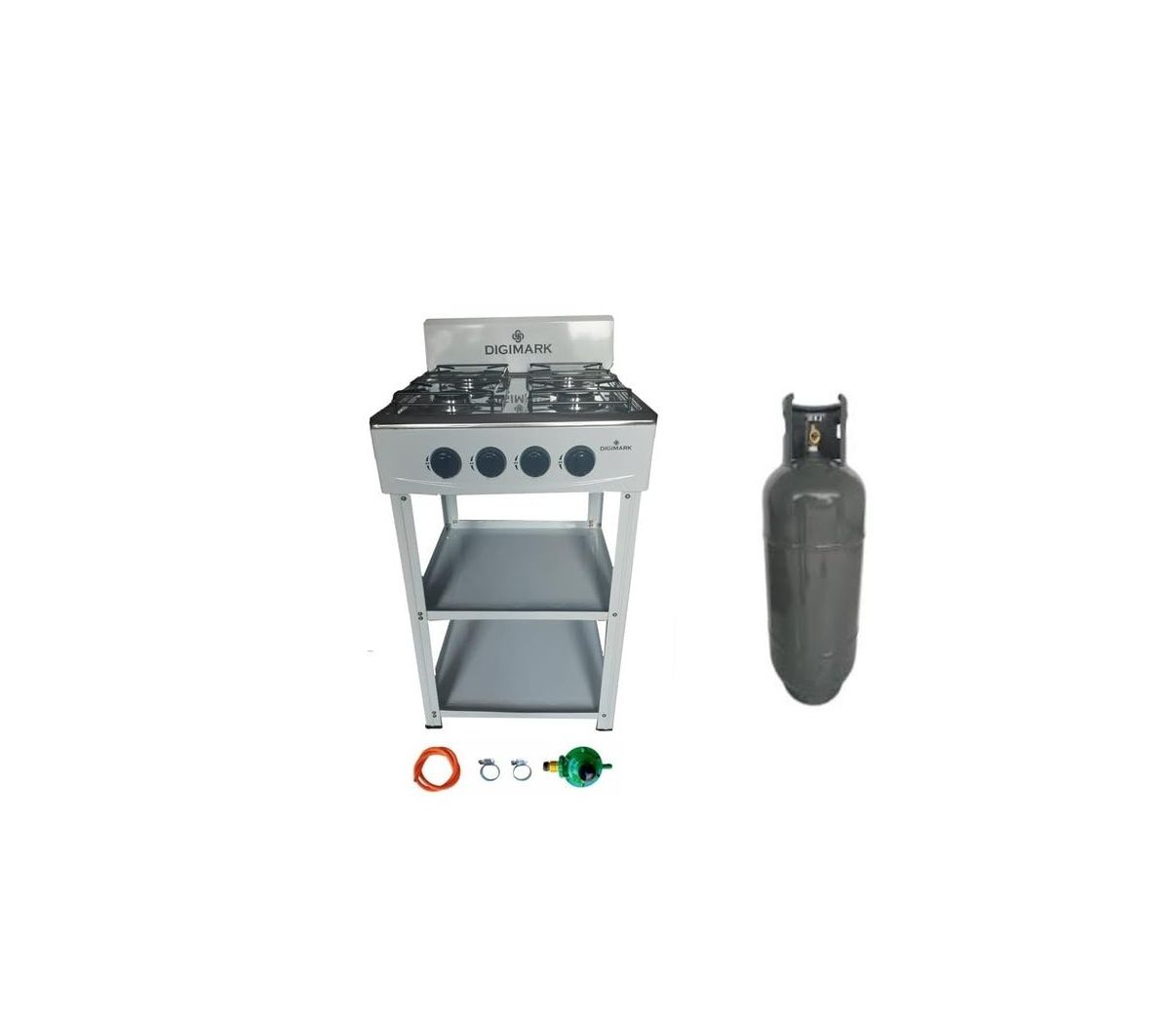 19 Kg Gas Cylinder & 4 Plate Gas Stove Combo Special