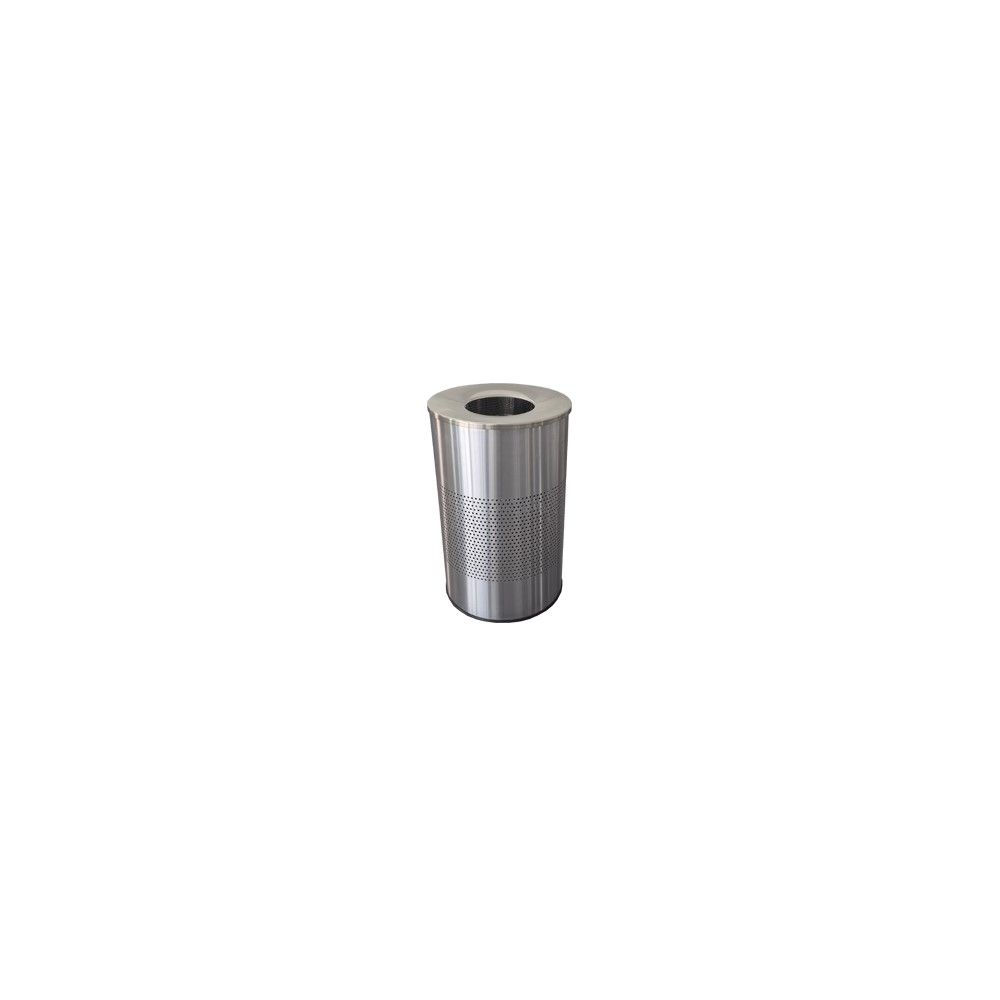 Perforated Round Bin with Funnel Lid 380°