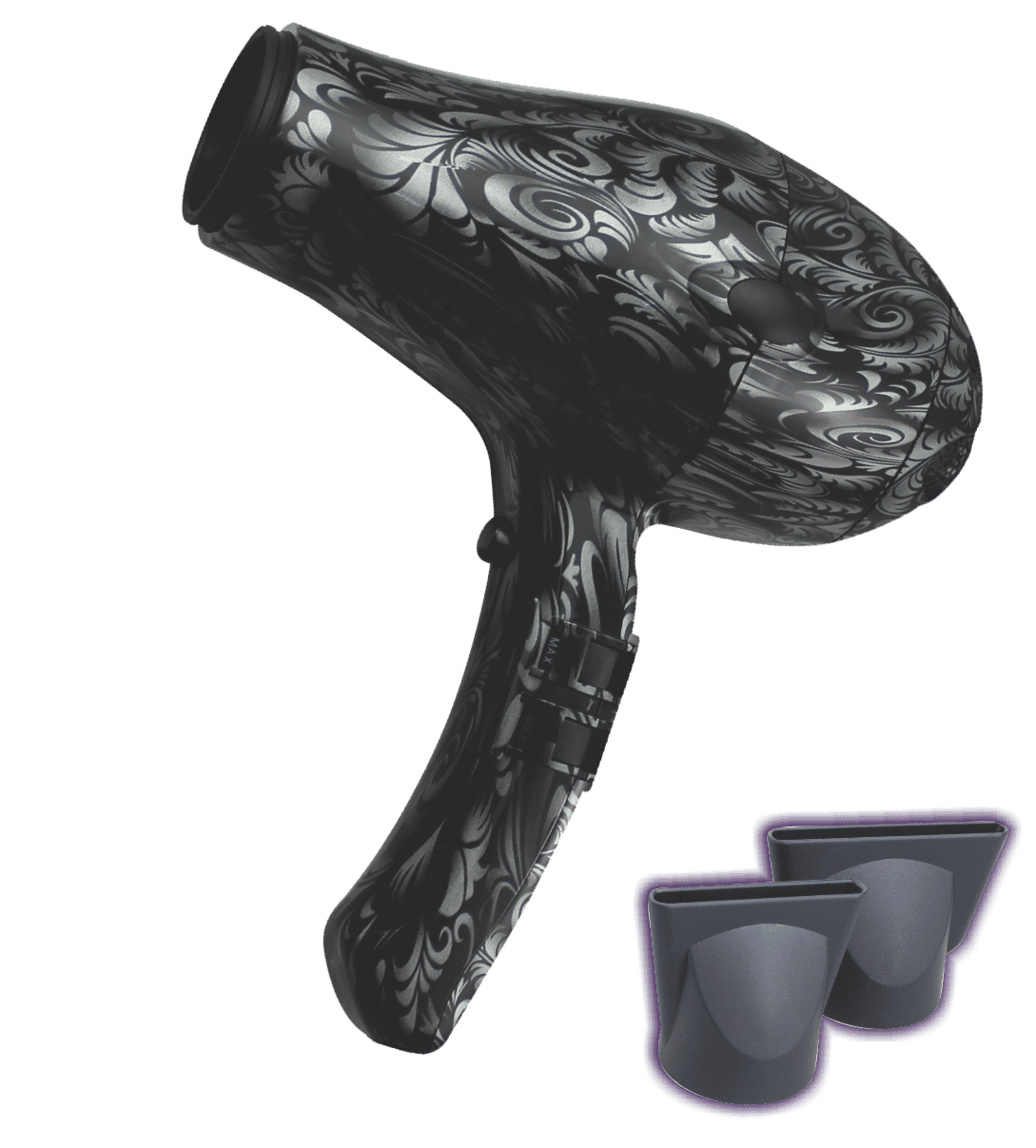 Heat Turbo 3900 Black Edition Super Compact Hair Dryer - 2100W