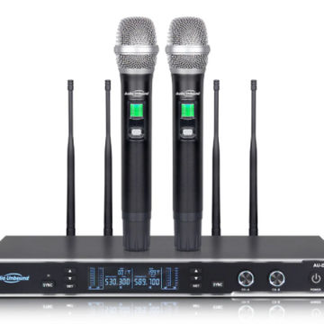 AU-DW48 - Dual Wireless Microphone System