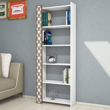 Bookshelf City - White