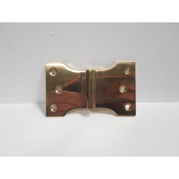 Solid Brass Parliament Hinge 75x75x125x4