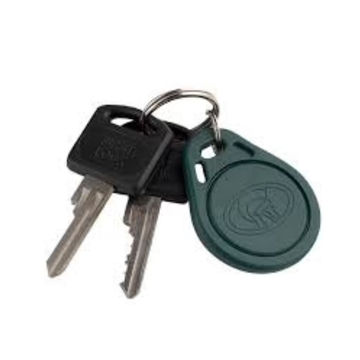 CENTURION SOLO & LATTICE GREEN KEYRING TAG