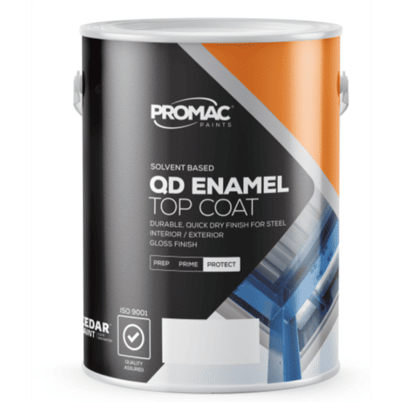 Promac QD Enamel Top Coat BATTLESHIP GREY 1L