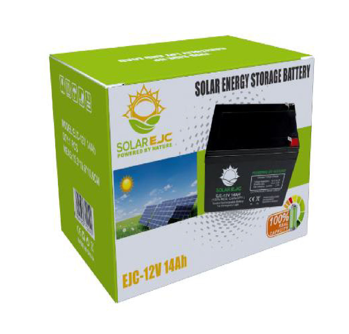 12V Solar Gel Agm Battery