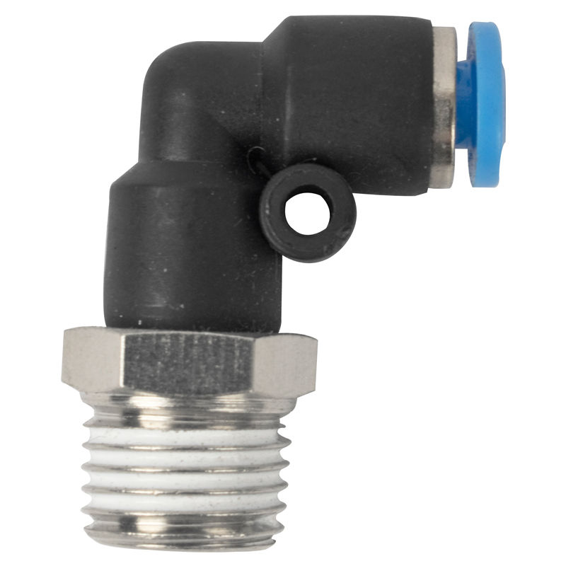AirCraft - Pu Hose Fitting Elbow 4mm-1/4 F - 3 Pack