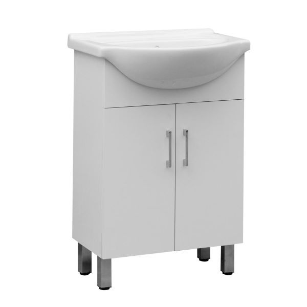 BATHROOM VANITY COMBO 550MM - WHITE