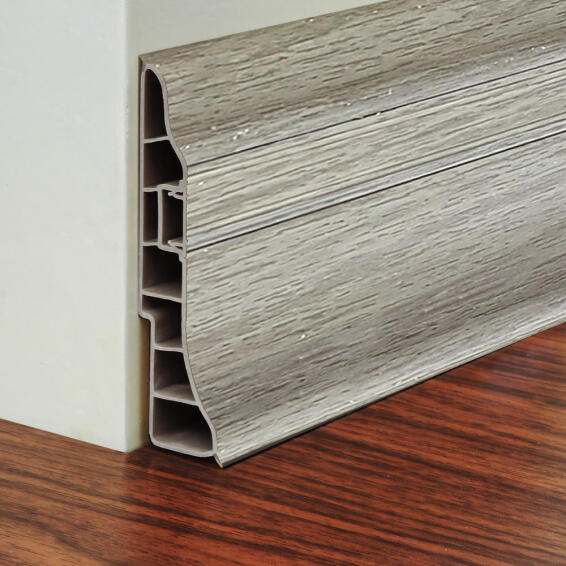 PVC Skirting Highveld Grey 95X24mm 2.5M long