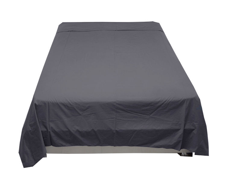 Rey's Fine Linen - Hotel Collection - Flat Sheet - Smoked Pearl- Three Quarter (30Pc Pack)