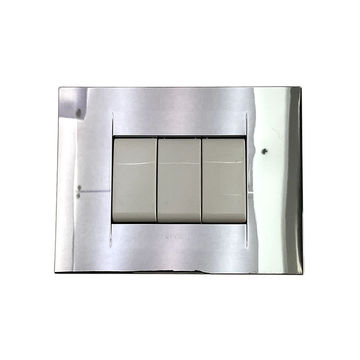 ACDC - Gewiss Chrome 16A Chorus GEO 3-Lever 1P