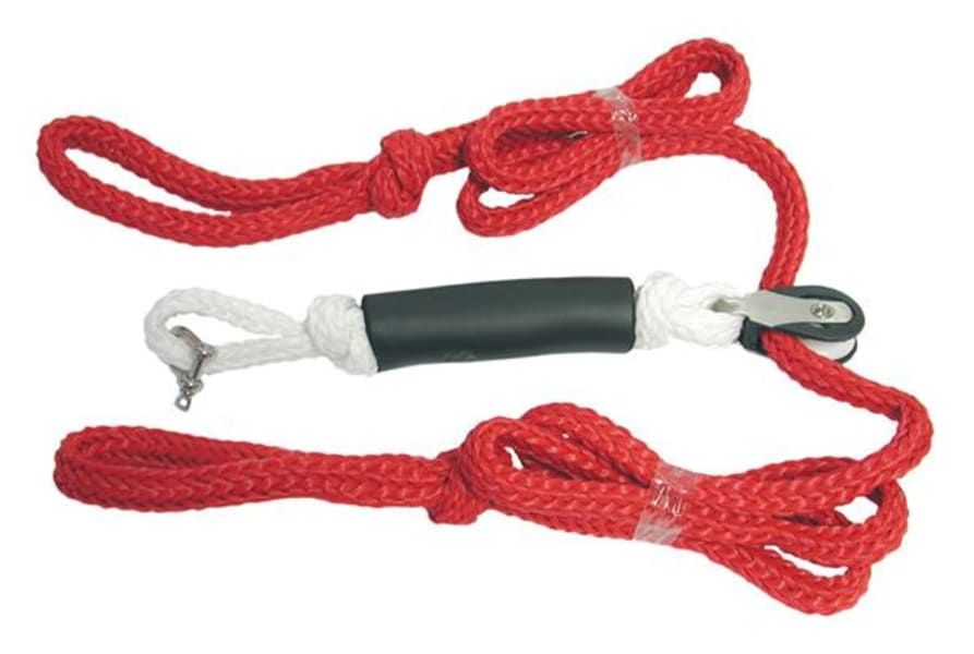 Ski Rope Harness for Tubing with Foam Float and Pulley