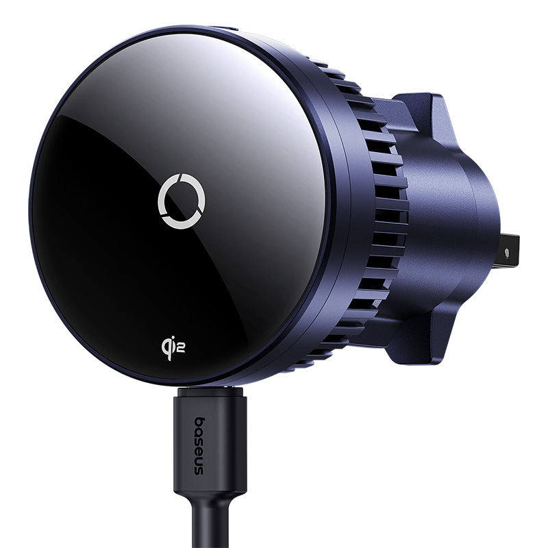 Baseus MagPro Series Magnetic Wireless Charging Car Mount Air Vent Version 15W Qi2.0 - Cosmic Black