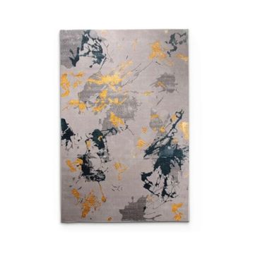 Turkish Multicolour Greyish/Beige 5 Carpet -300 Cm x400 Cm
