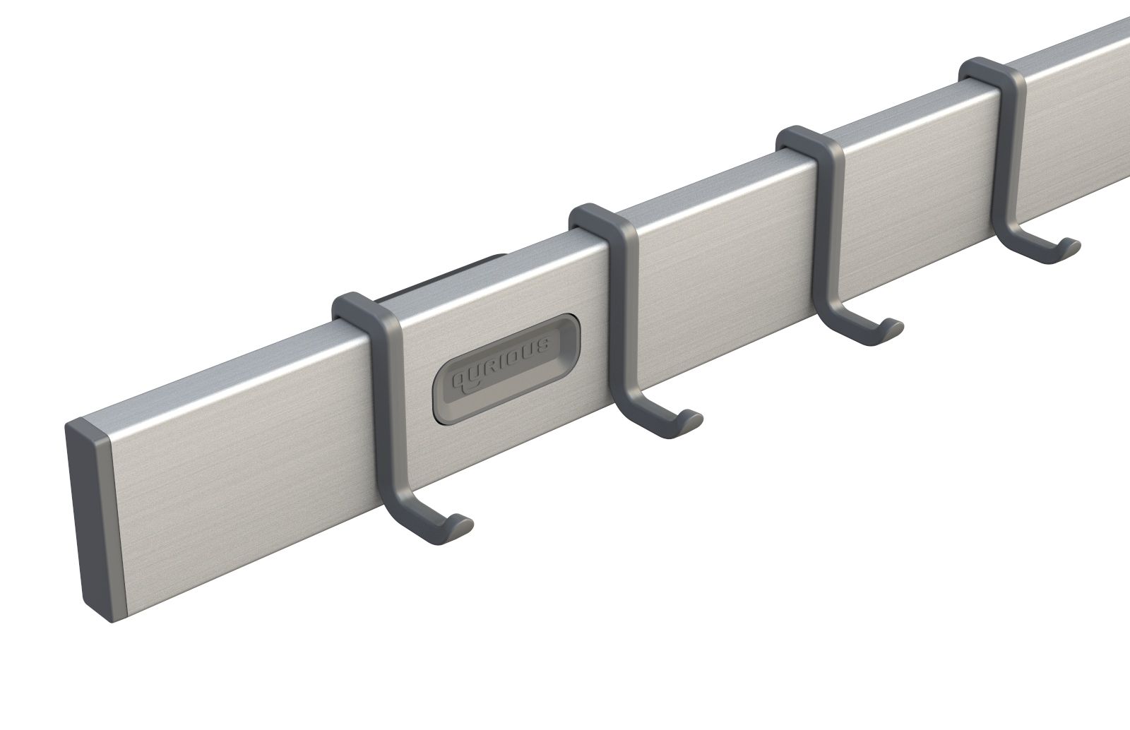 Qurious-Kitchen Rail 80 cm Stainless Steel
