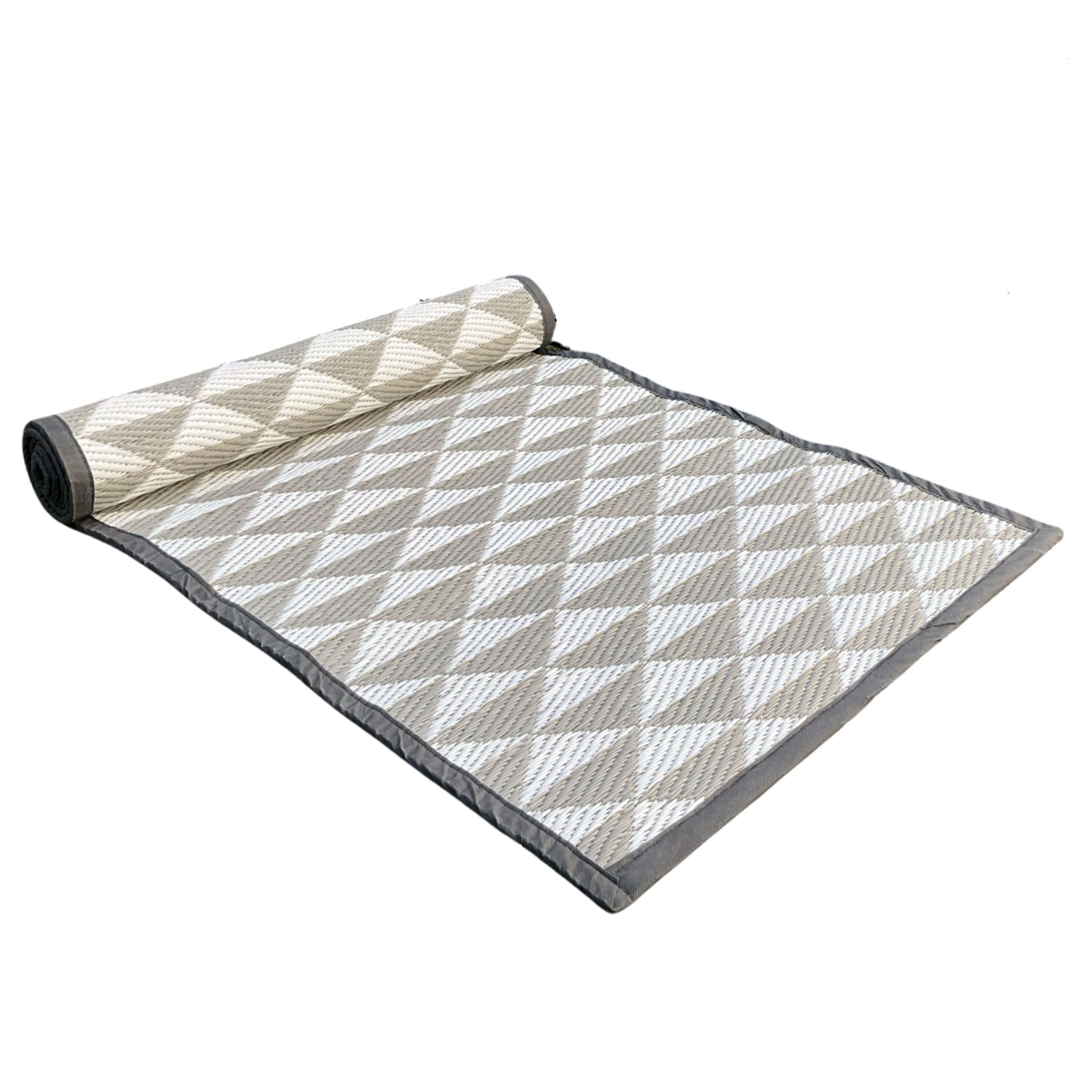 Rug It Up Indoor / Outdoor Runner Rug - Whispering Triangles LGW - 200 x 60cm