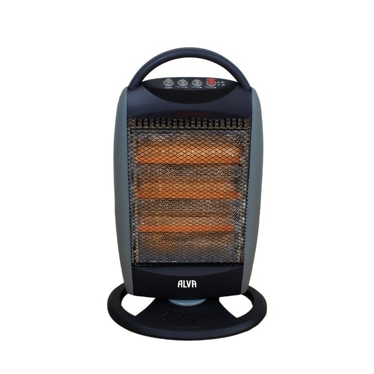 ALVA Electric Quartz Heater 1200W – Grey