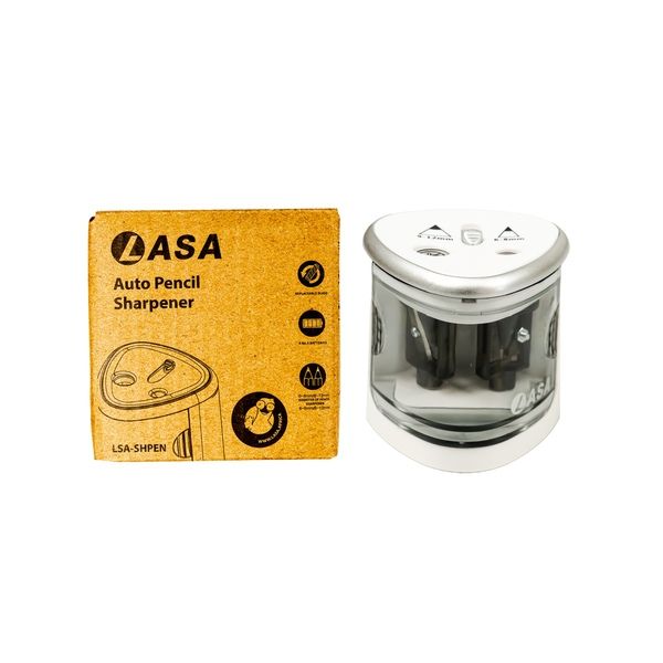 ELECTRIC AUTOMATIC PENCIL SHARPENER TWO HOLES 6-8 MM AND 9-12 MM