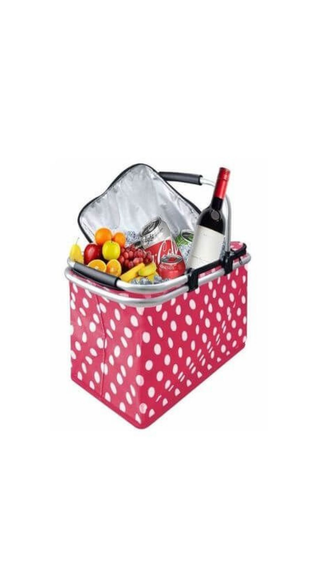 Large Bag Collapsible Picnic Basket